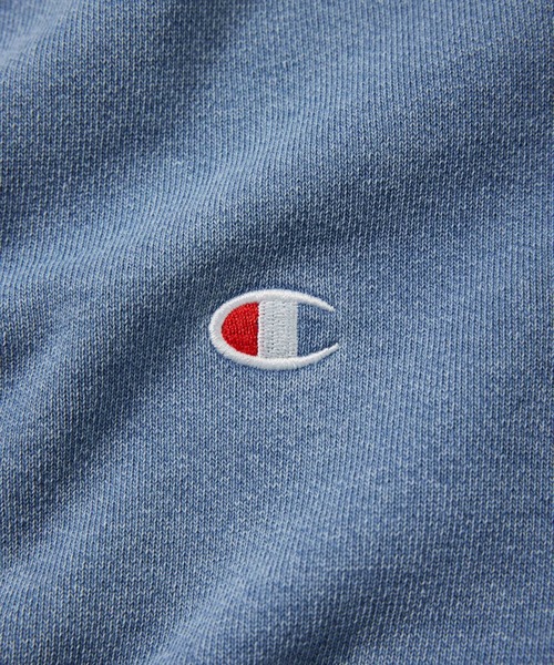Champion(チャンピオン)の「【Champion/チャンピオン】直営限定コレクション メンズ フーデッドスウェットシャツ(パーカー・メンズ・ブルー系その他/ブルー系その他2・SMALL/MEDIUM/LARGE/X-LARGE)」の6枚目の写真