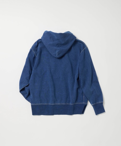 Champion(チャンピオン)の「【Champion/チャンピオン】直営限定コレクション メンズ フーデッドスウェットシャツ(パーカー・メンズ・ブルー系その他/ブルー系その他2・SMALL/MEDIUM/LARGE/X-LARGE)」の11枚目の写真