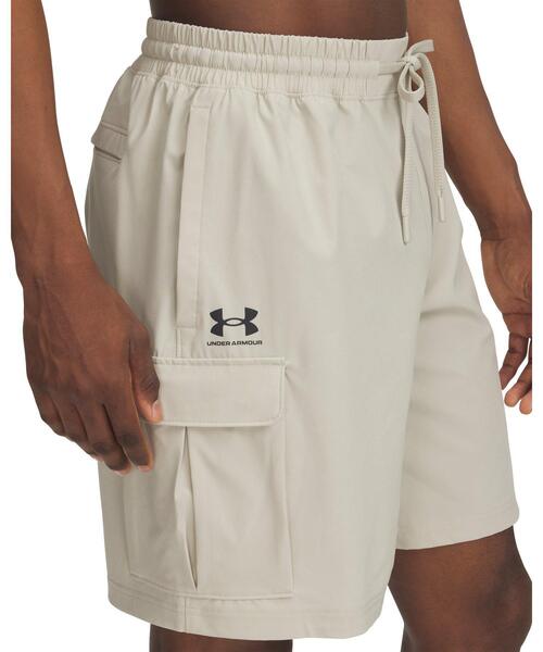 UNDER ARMOUR(アンダーアーマー)の「UAバイブウーブン カーゴショーツ(ライフスタイル/メンズ)(その他パンツ・メンズ・ベージュ・M/L/XL/2XL/S/3XL)」の4枚目の写真