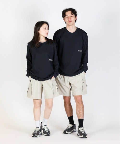 UNDER ARMOUR(アンダーアーマー)の「UAバイブウーブン カーゴショーツ(ライフスタイル/メンズ)(その他パンツ・メンズ・ベージュ・M/L/XL/2XL/S/3XL)」の16枚目の写真