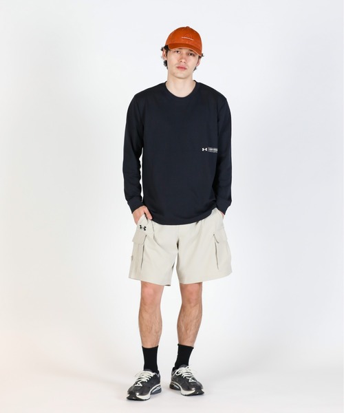 UNDER ARMOUR(アンダーアーマー)の「UAバイブウーブン カーゴショーツ(ライフスタイル/メンズ)(その他パンツ・メンズ・ベージュ・M/L/XL/2XL/S/3XL)」の9枚目の写真
