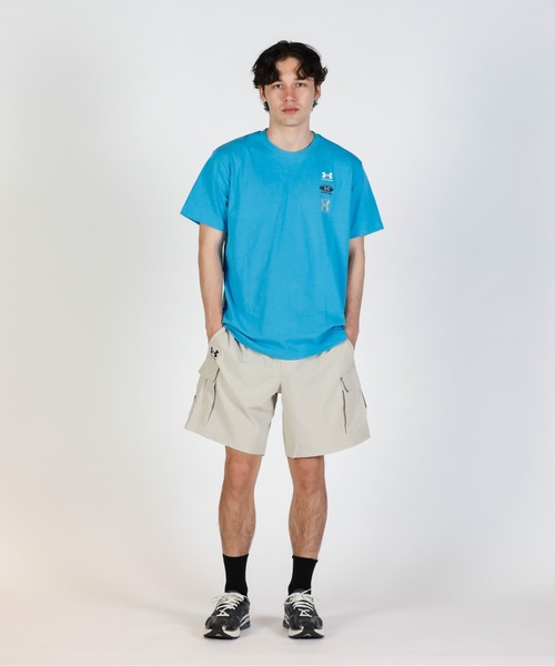 UNDER ARMOUR(アンダーアーマー)の「UAバイブウーブン カーゴショーツ(ライフスタイル/メンズ)(その他パンツ・メンズ・ベージュ・M/L/XL/2XL/S/3XL)」の15枚目の写真