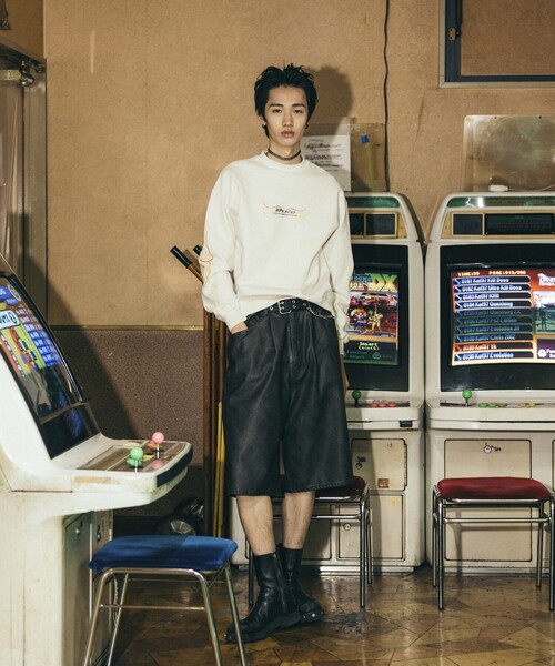 FREAK'S STORE(フリークスストア)の「PIKO/ピコ 別注 プリントロゴ クルーネックスウェット(スウェット・メンズ・ブラック/オレンジ/オフホワイト・X-LARGE/LARGE/MEDIUM)」の21枚目の写真