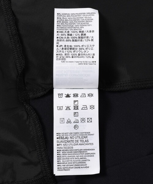 SALOMON（サロモン）の「SALOMON/サロモン BONATTI CROSS WIND HOODIE/ボナッティ クロス ウインド パーカー（ブルゾン・メンズ・ブラック/ベージュ・MEDIUM/LARGE/X-LARGE）」の13枚目の写真