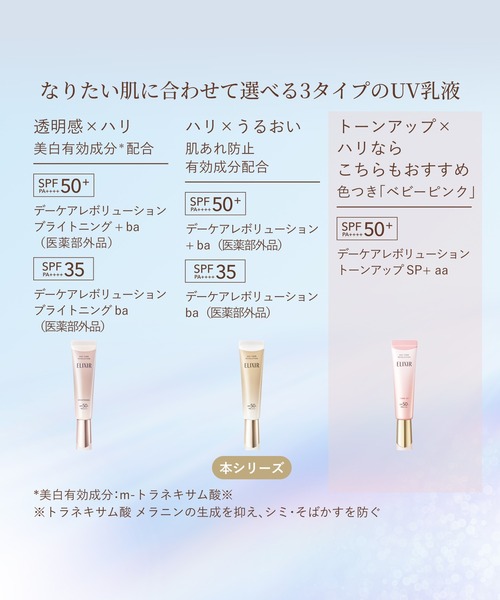 ELIXIR(エリクシール)の「エリクシール シュペリエル デーケアレボリューション + ba(医薬部外品)(乳液・レディース・その他・フリ-)」の11枚目の写真