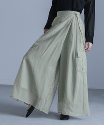 kOhAKU（コハク）の「『シアーワイドカーゴパンツ』（カーゴパンツ）」