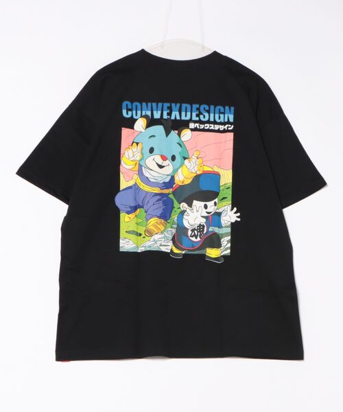CONVEX（コンベックス）の「魂ﾍﾞｯｸｽ/WIDE-T (大人)（Tシャツ/カットソー・メンズ・杢グレー/ブラック/オフホワイト・LARGE/MEDIUM）」の4枚目の写真