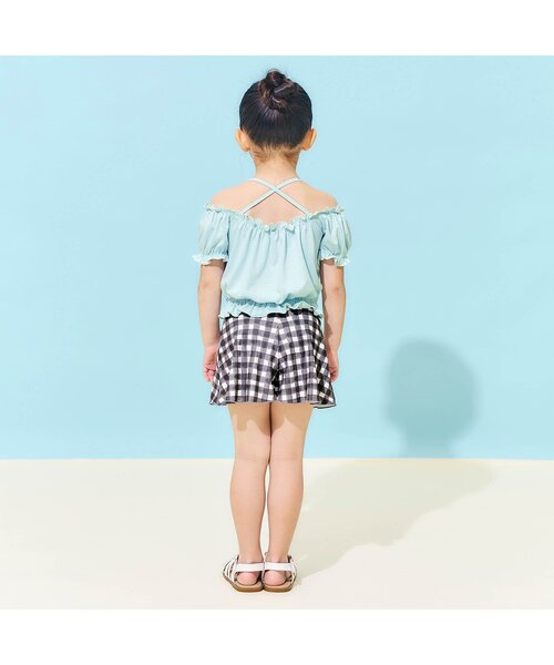 セール】【ジュニア対応】お洋服みたいなセパレート水着_UVカット