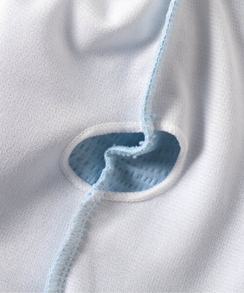 Ampersand（アンパサンド）の「【ジュニア対応】お洋服みたいなセパレート水着_UVカット（水着・キッズ・サックスブルー/ミント/ピンク・80/90/100/110/120/130/140）」の6枚目の写真