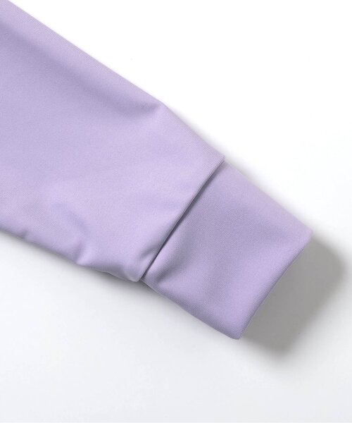 BREEZE（ブリーズ）の「【UVカット/ジュニア対応】フリルラッシュガード（ラッシュガード・キッズ・アイボリー/ラベンダー・80/90/100/110/120/130/140）」の15枚目の写真