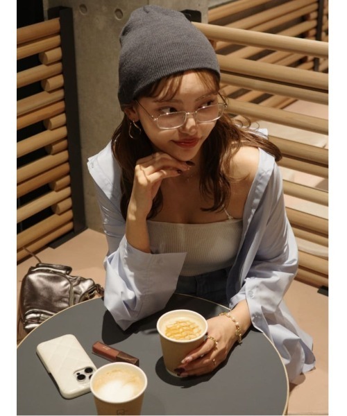 rienda(リエンダ)の「2WAYベルトセットシャツトップス 春服(シャツ/ブラウス・レディース・ピンク系その他/グレー系その他/ブルー・FREE)」の9枚目の写真
