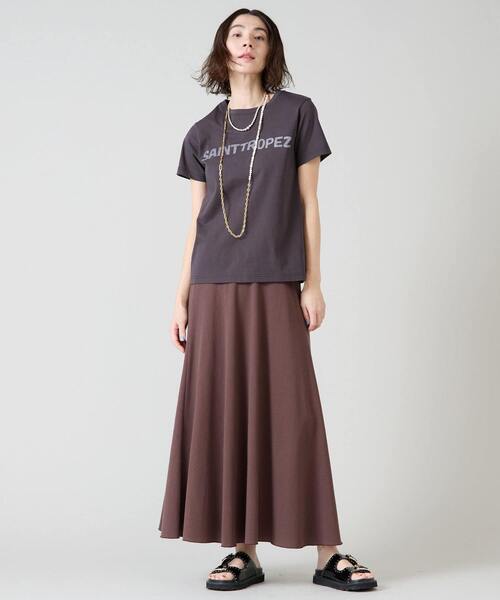 Liesse（リエス）の「フレアスカート【セットアップ対応可能】（スカート・レディース・ブラウン/スミクロ・FREE）」の9枚目の写真