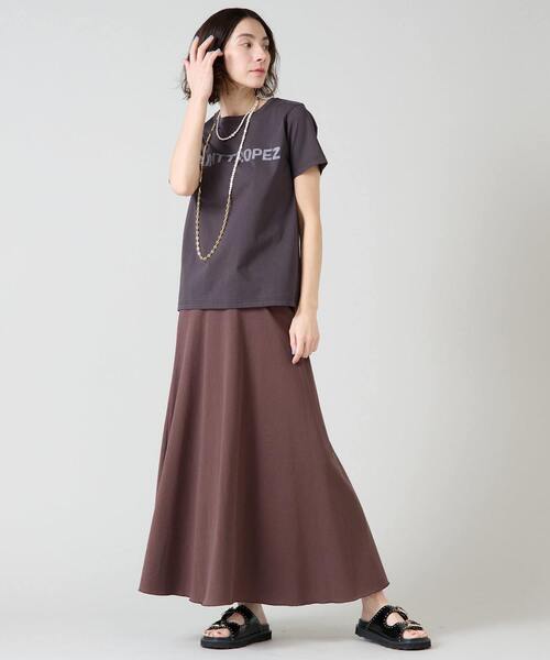 Liesse（リエス）の「フレアスカート【セットアップ対応可能】（スカート・レディース・ブラウン/スミクロ・FREE）」の11枚目の写真