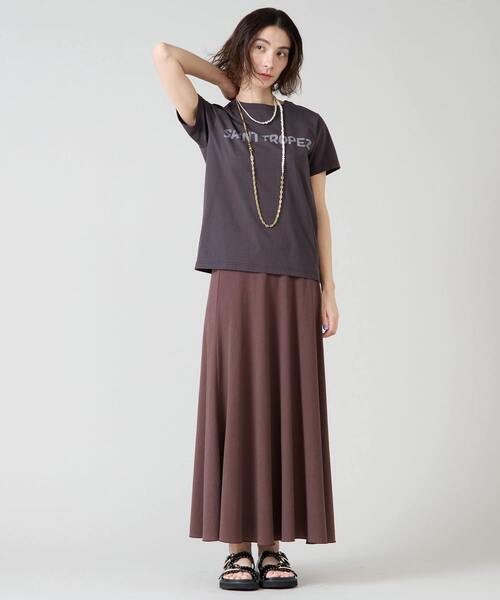 Liesse（リエス）の「フレアスカート【セットアップ対応可能】（スカート・レディース・ブラウン/スミクロ・FREE）」の12枚目の写真