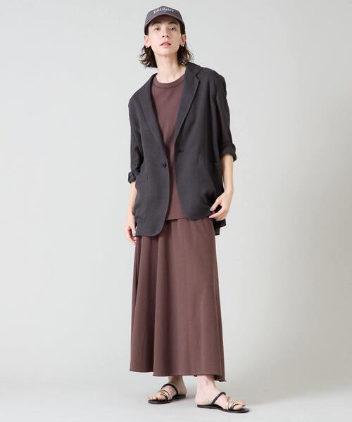 Liesse（リエス）の「フレアスカート【セットアップ対応可能】（スカート・レディース・ブラウン/スミクロ・FREE）」の14枚目の写真