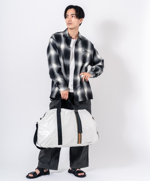 Jack Gomme(ジャックゴム)の「【JACK GOMME/ジャックゴム】ボストンバッグ ラージサイズ WALK(ボストンバッグ・メンズ・ブラック/ネイビー/カーキ/ホワイト・FREE)」の12枚目の写真