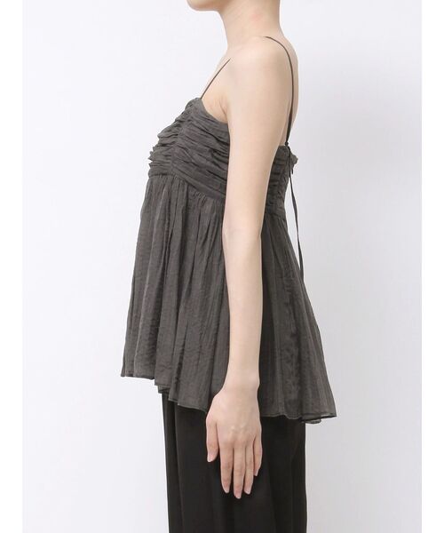 OUNNOUN（オウンノウン）の「【OUNNOUN】ペプラムキャミソールブラウス（シャツ/ブラウス・レディース・チャコールグレー/ライトグレー/ピンク・FREE）」の11枚目の写真