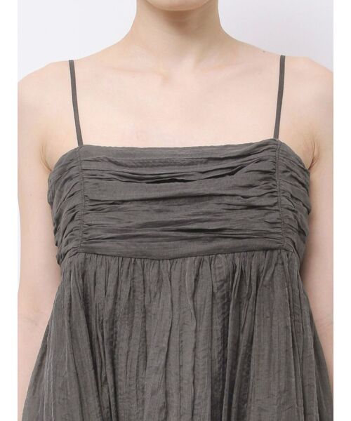 OUNNOUN（オウンノウン）の「【OUNNOUN】ペプラムキャミソールブラウス（シャツ/ブラウス・レディース・チャコールグレー/ライトグレー/ピンク・FREE）」の13枚目の写真