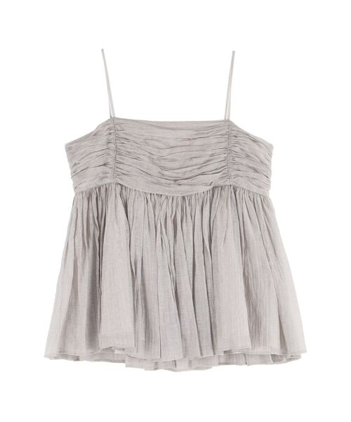 OUNNOUN（オウンノウン）の「【OUNNOUN】ペプラムキャミソールブラウス（シャツ/ブラウス・レディース・チャコールグレー/ライトグレー/ピンク・FREE）」の22枚目の写真