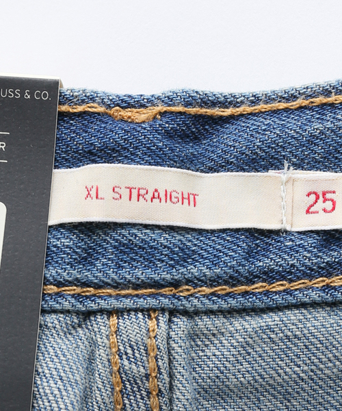Levi's（リーバイス）の「【LEVI’S/リーバイス】XL STRAIGHT：デニム（その他パンツ・レディース・ブルー・26/25/24/27）」の10枚目の写真