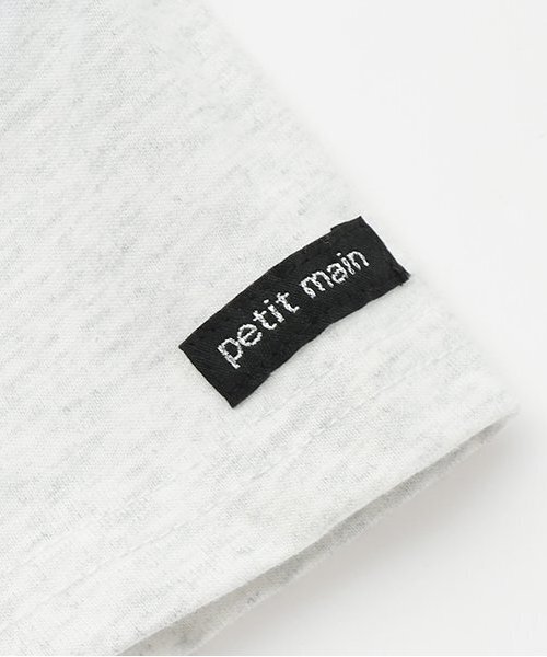 petit main（プティマイン）の「【防汚加工】宇宙グラフィック半袖Tシャツ（Tシャツ/カットソー・キッズ・ターコイズブルー/オフホワイト/チャコール・100cm/120cm/80ｃｍ/130cm/110cm/90cm）」の8枚目の写真