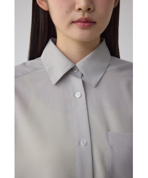 AZUL by moussy（アズールバイマウジー）の「イージーケアバックタックルーズシャツ（シャツ/ブラウス・レディース・アイボリー/グレー/ピンク・FREE）」の17枚目の写真
