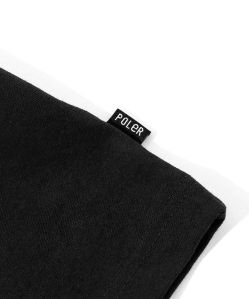 POLeR（ポーラー）の「POLER FURRY FONT RELAX FIT TEE（Tシャツ/カットソー・メンズ・ブラック/ホワイト/サンドベージュ・XL/L/M）」の9枚目の写真