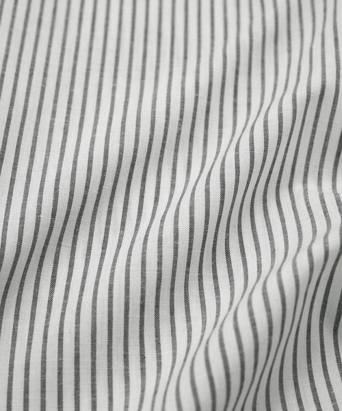 le cercle ADAM ET ROPE'（ルセルクルアダムエロペ）の「ストライプシャツワンピース（シャツワンピース・レディース・グレー系その他/ブルー系その他/イエロー系その他/レッド系その他・FREE）」の15枚目の写真