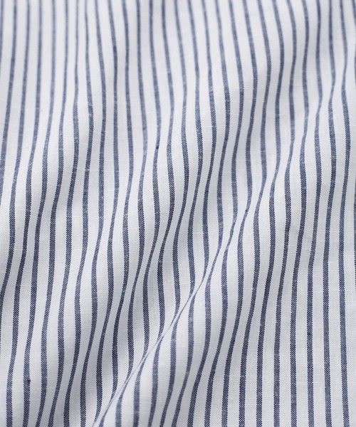 le cercle ADAM ET ROPE'（ルセルクルアダムエロペ）の「ストライプシャツワンピース（シャツワンピース・レディース・グレー系その他/ブルー系その他/イエロー系その他/レッド系その他・FREE）」の14枚目の写真