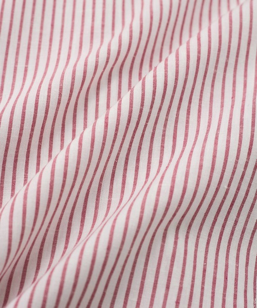 le cercle ADAM ET ROPE'（ルセルクルアダムエロペ）の「ストライプシャツワンピース（シャツワンピース・レディース・グレー系その他/ブルー系その他/イエロー系その他/レッド系その他・FREE）」の12枚目の写真