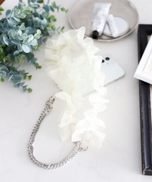 LAKOLE | チュール×チェーンコンビショルダー / 324537(スマホグッズ)