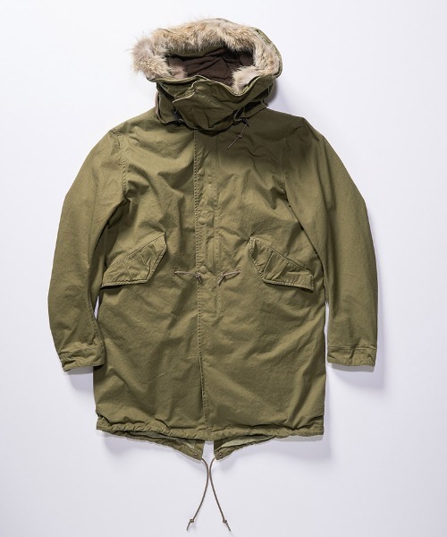 wjk(ダヴルジェイケイ)の「mj10667-M65 fishtail parka フィッシュテールパーカー(モッズコート・メンズ・カーキ/ブラック・XL/L/M/S)」の18枚目の写真