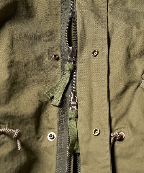 wjk(ダヴルジェイケイ)の「mj10667-M65 fishtail parka フィッシュテールパーカー(モッズコート・メンズ・カーキ/ブラック・XL/L/M/S)」の13枚目の写真