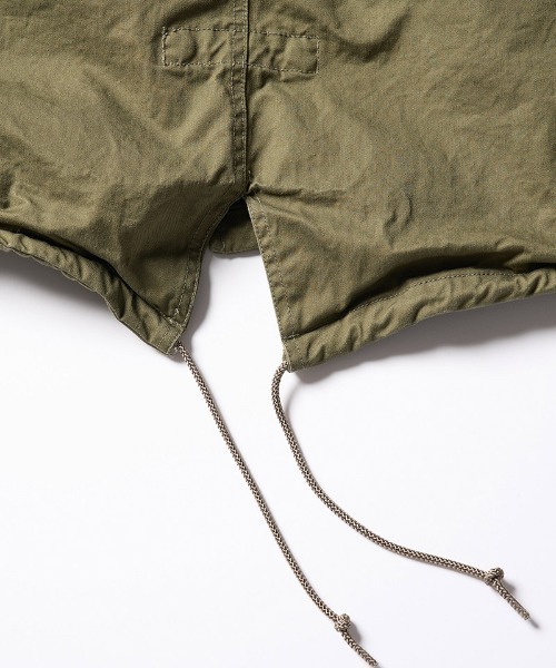 wjk(ダヴルジェイケイ)の「mj10667-M65 fishtail parka フィッシュテールパーカー(モッズコート・メンズ・カーキ/ブラック・XL/L/M/S)」の10枚目の写真