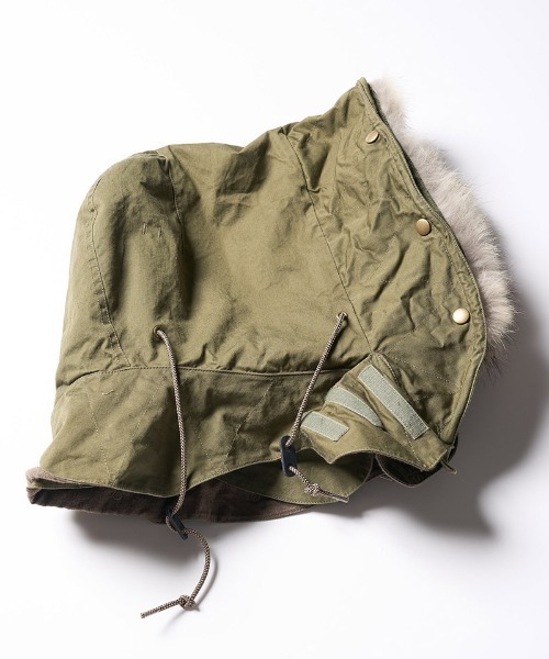 wjk(ダヴルジェイケイ)の「mj10667-M65 fishtail parka フィッシュテールパーカー(モッズコート・メンズ・カーキ/ブラック・XL/L/M/S)」の7枚目の写真