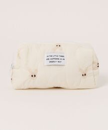 CERCA（チェルカ）の「Pochi Pouch/【３サイズ展開】花柄 キルティング マルチ ポーチ（ポーチ）」