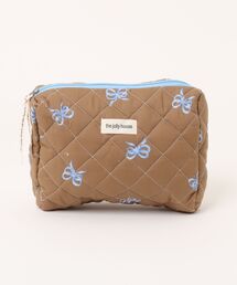 CERCA（チェルカ）の「Pochi Pouch/【３サイズ展開】花柄 キルティング マルチ ポーチ（ポーチ）」