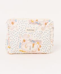 CERCA（チェルカ）の「Pochi Pouch/【３サイズ展開】花柄 キルティング マルチ ポーチ（ポーチ）」