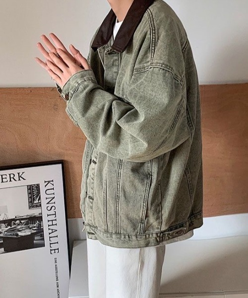 カバーオール　デニムジャケット　ヴィンテージ 40s ヴィンテージ 大戦 デニムカバーオールの通販 by vintage