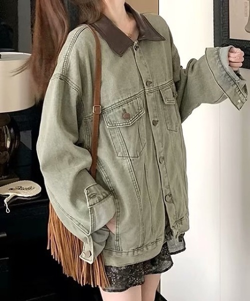 カバーオール　デニムジャケット　ヴィンテージ 70s SEARS シアーズ カバーオール デニムジャケット