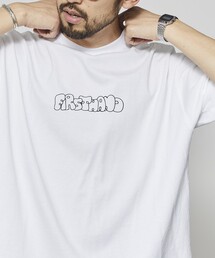 Firsthand | Firsthand/ファーストハンド 6オンス フロントアートプリント クルーネックTシャツ / スケーターロゴ / プリントTシャツ(Tシャツ/カットソー)