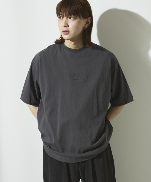 Firsthand(ファーストハンド)の「Firsthand/ファーストハンド 6オンス フロントアートプリント クルーネックTシャツ / スケーターロゴ / プリントTシャツ(Tシャツ/カットソー・メンズ・ホワイト/チャコールグレー/ブラック・L/M)」の19枚目の写真