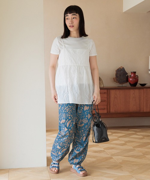 niko and...(ニコアンド)の「オリジナル巾着2WAYショルダーバッグ(ショルダーバッグ・レディース・グレー/ブラック/アイボリー/その他1・0)」の15枚目の写真