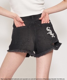 BACK TO THE FIELD（バック トゥー ザ フィールド）の「【MLB】ダメージデニムショートパンツ（デニムパンツ）」