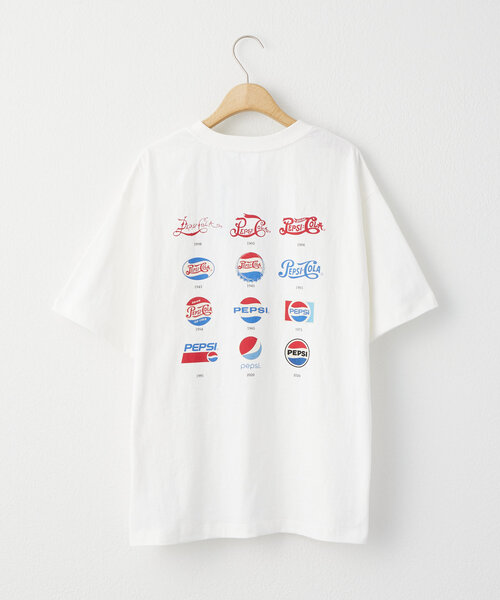 mystic（ミスティック）の「[DISCUS×PEPSI]PEPSI Tシャツ（Tシャツ/カットソー・レディース・ブラック/ホワイト・MEDIUM）」の3枚目の写真