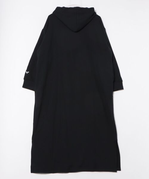 ROXY（ロキシー）の「SUNDANCE DRESS /ロキシーフーディースウェットロングワンピース（ワンピース・レディース・グレー/ブラック/ベージュ・MEDIUM/LARGE）」の4枚目の写真