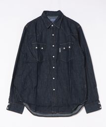 ST814 ライトデニム ウエスタンシャツ