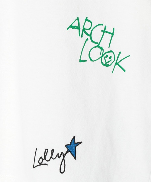 LEPSIM（レプシィム）の「【KIDS】カラフル手描きロゴT　451661（Tシャツ/カットソー・キッズ・オフホワイト/チャコールグレー/ベージュ・120/140）」の12枚目の写真