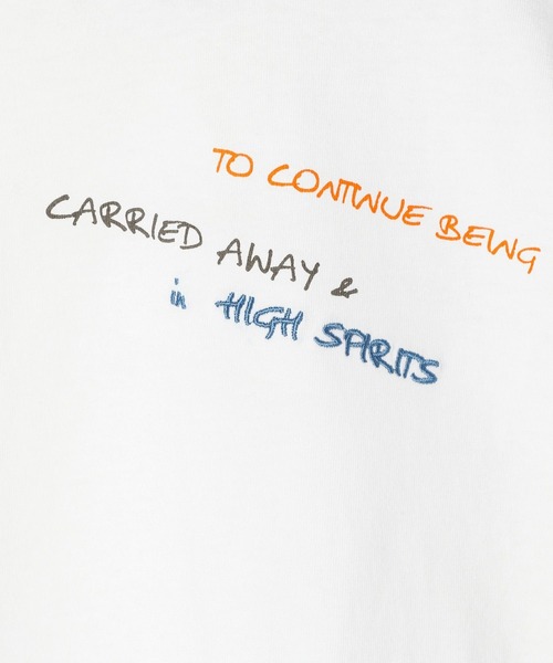 LEPSIM（レプシィム）の「【KIDS】カラフル手描きロゴT　451661（Tシャツ/カットソー・キッズ・オフホワイト/チャコールグレー/ベージュ・120/140）」の13枚目の写真