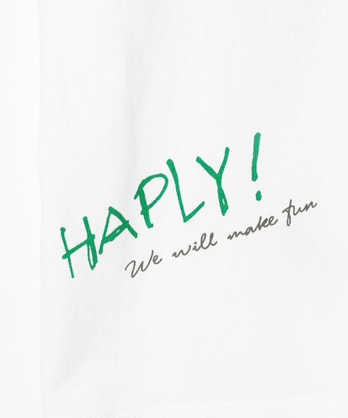 LEPSIM（レプシィム）の「【KIDS】カラフル手描きロゴT　451661（Tシャツ/カットソー・キッズ・オフホワイト/チャコールグレー/ベージュ・120/140）」の14枚目の写真